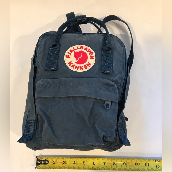 FJALLRAVEN KANKEN Mini Backpack Blue Pre owned very good condition - Picture 4 of 8
